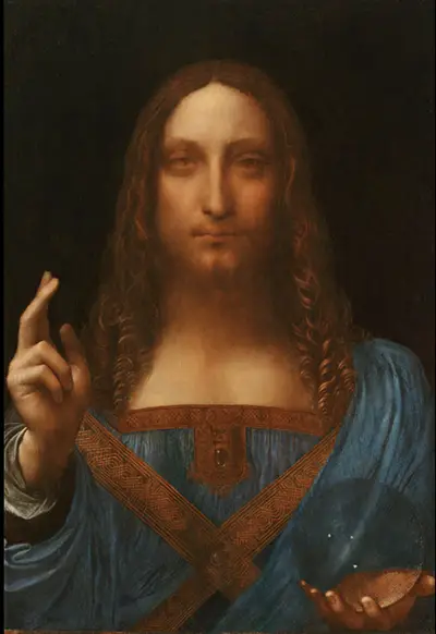 Salvator Mundi Leonardo da Vinci or Boltraffio